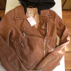 New! Rare we the free vegan jacket